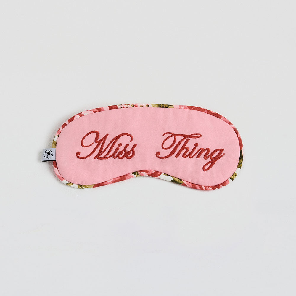 Antifaz rosa "Miss Thing"