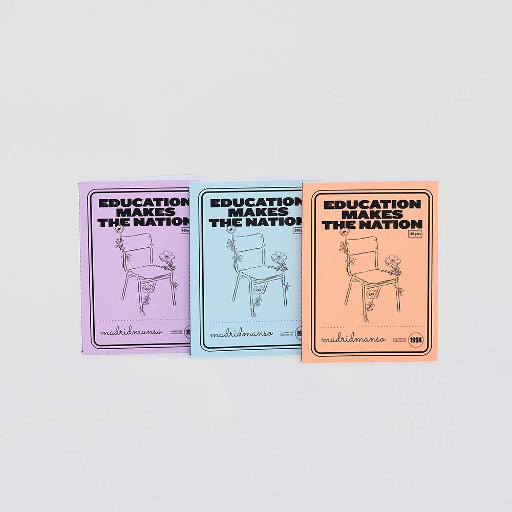 Libretas "Education Makes The Nation"