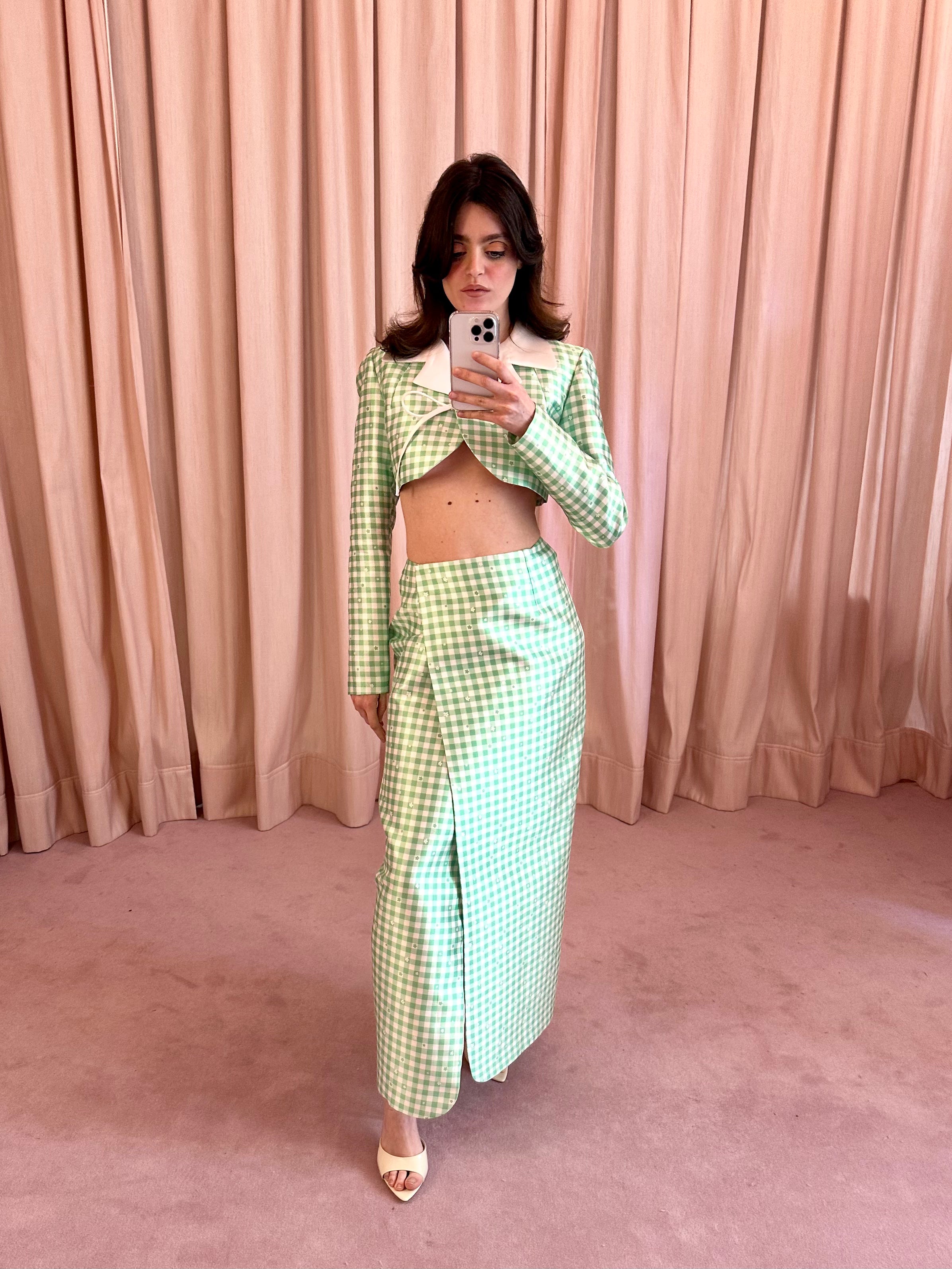 Falda Selena Verde